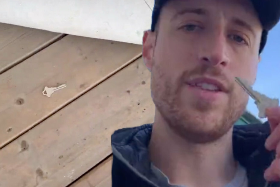 Kanadier erklärt, warum er seinen Schlüssel immer unter der Hausmatte versteckt