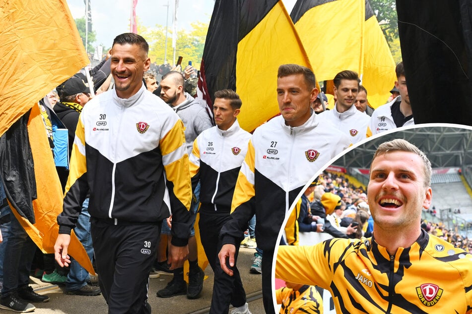 Vor dem Spiel lief das Team durch ein Spalier der Fans auf der Lennéstraße, wenig später wurde die feste Verpflichtung von Christoph Daferner bekannt gegeben.