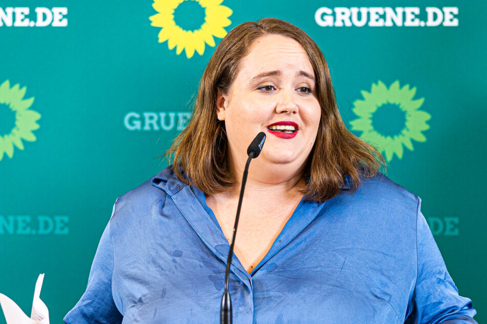 Grünen-Chefin Ricarda Lang (28).