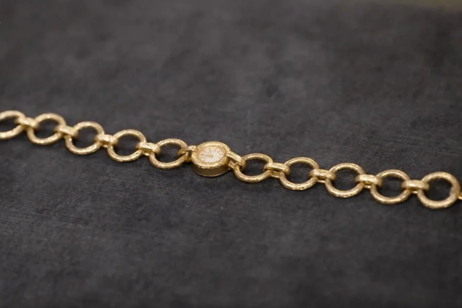 Der edle "Chopard"-Zeitmesser aus den 1960er-Jahren wurde aus massiven 750er-Gold gefertigt.