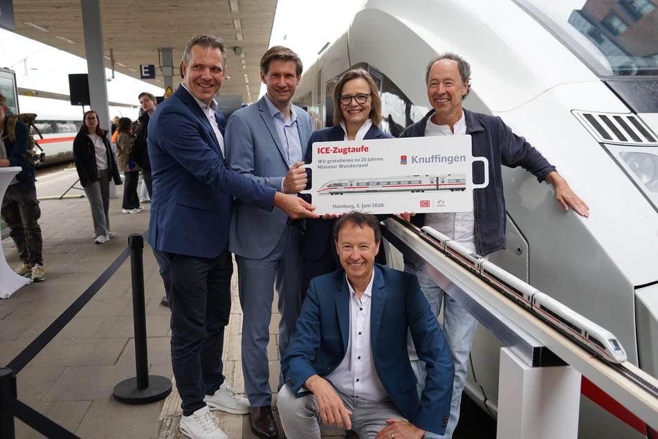 Von links nach rechts: Martin Baier, Martin Bill, Ute Plambeck, Frederik und Gerrit Braun.