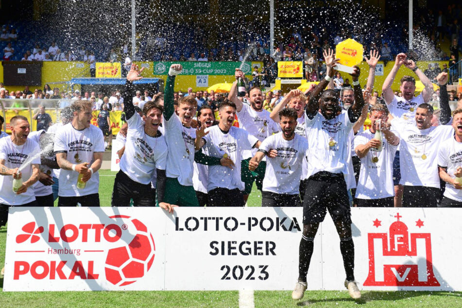 FC Teutonia 05 holt erneut den Hamburger Pokal - und darf wieder im DFB-Pokal ran!