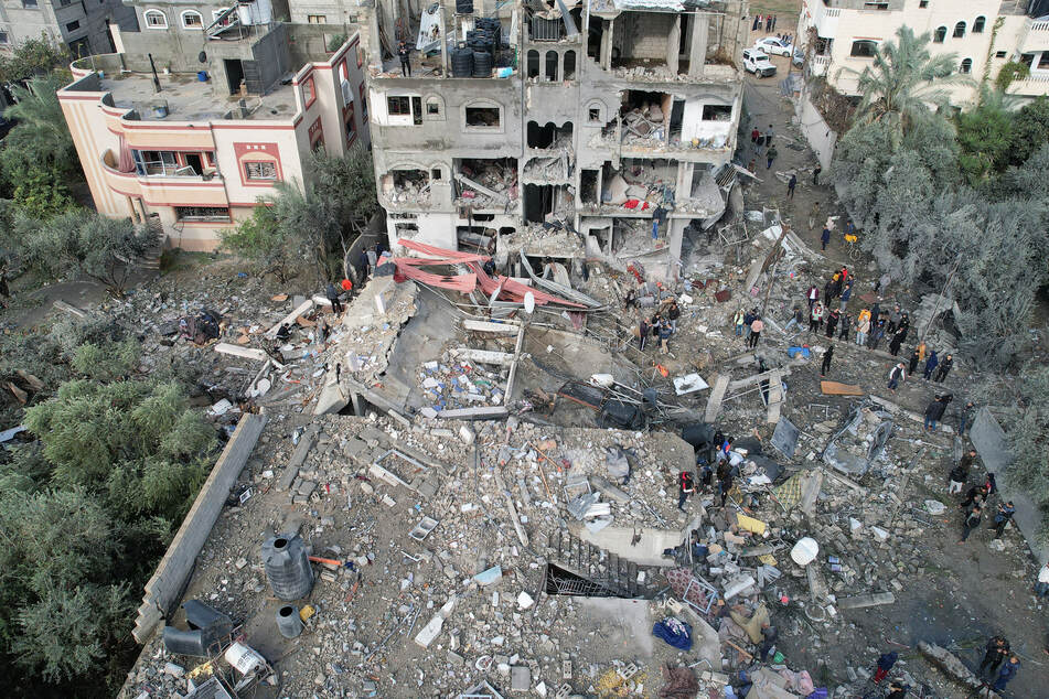 The Al-Maghazi refugee camp in central Gaza was bombed by Israel on Christmas Eve, with scores reportedly killed.