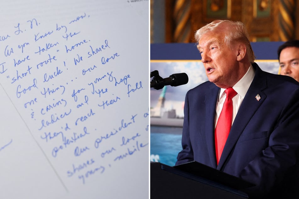 DOJ claims Epstein letter that mentions Trump's love for "nubile girls" is "FAKE"