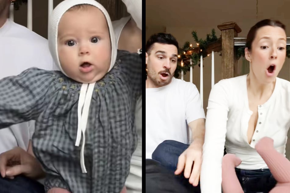 Familie will süßes Foto schießen, dann macht der Vater einen fatalen Fehler