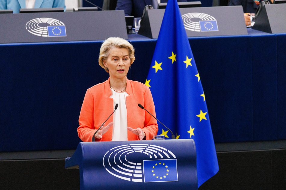 EU-Kommissionspräsidentin Ursula von der Leyen (64) will die Regeln für den vorübergehenden Schutz von Ukrainern verlängern.