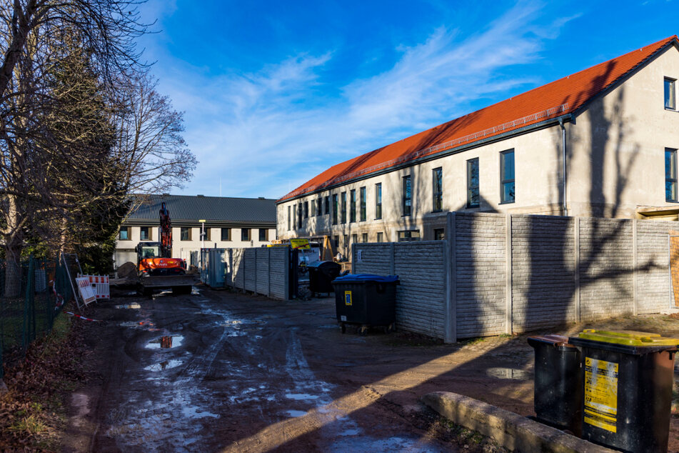An der Oskar-Röder-Straße 8 in Reick entsteht das neue Veterinär- und Lebensmittelüberwachungsamt.