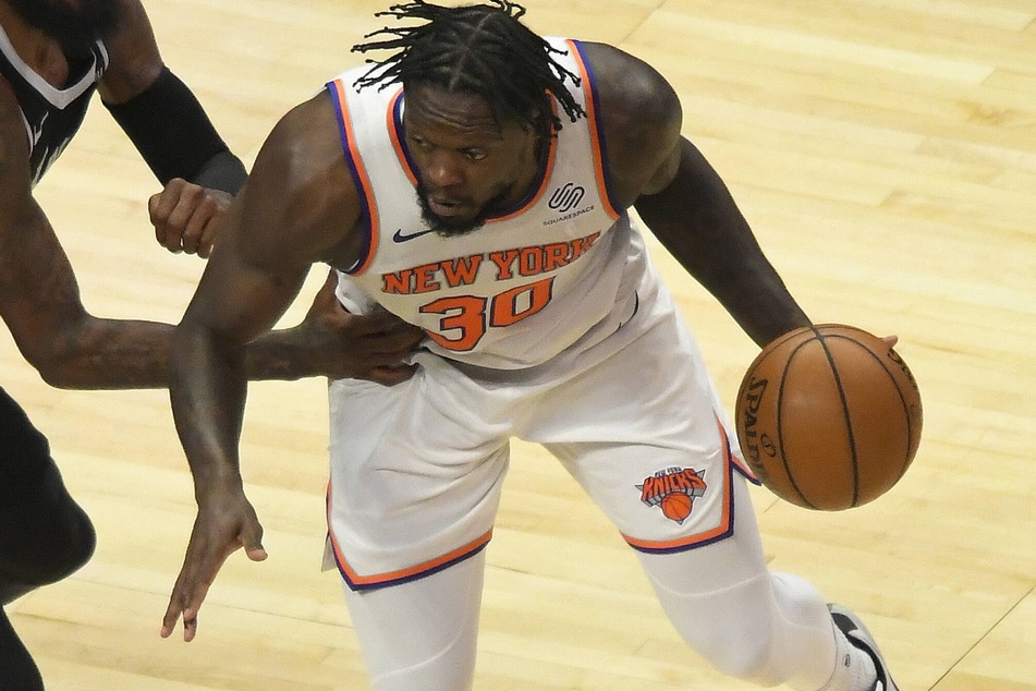 Julius Randle of the New York Knicks outscored everyone on Monday night with 31 points.