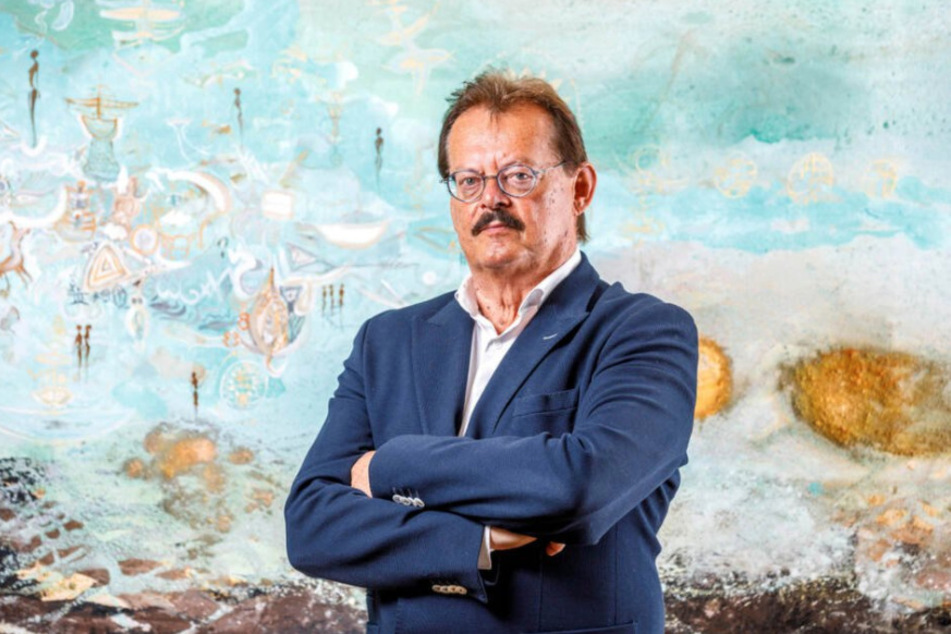Medizinischer Vorstand des Uniklinikums Dresden und "Erfinder" des Bettenindikators: Prof. Dr. Detlev Michael Albrecht (71).