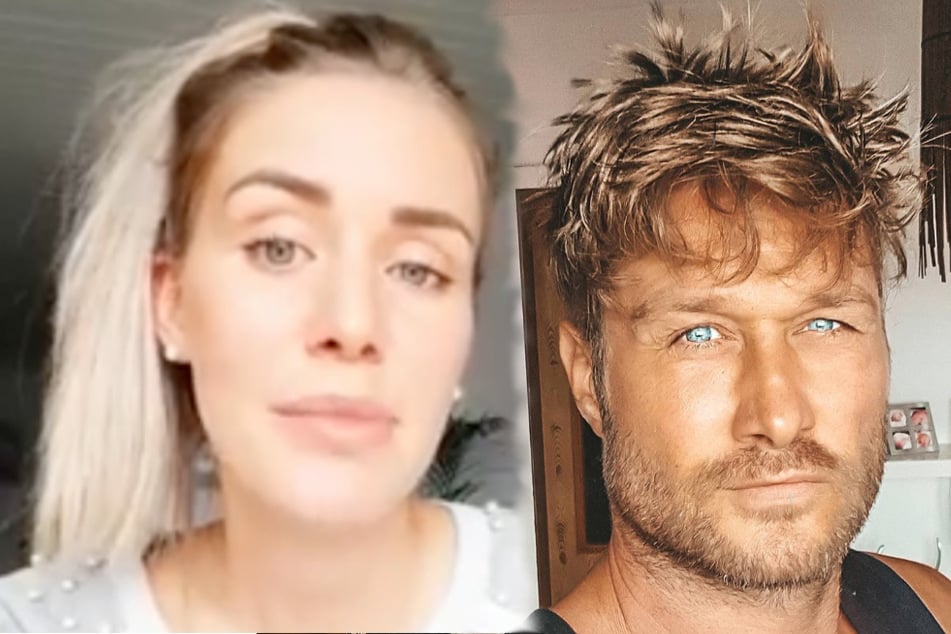 Julia Prokopy (25, l.) und Nico Schwanz (42, r.) erwarten ihr erstes gemeinsames Kind.