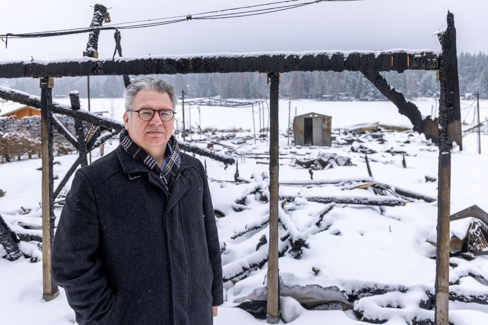 Campingplatz-Chef Konstantinos Apostolopoulos (61) plant bereits den Neubau der Parzellen.