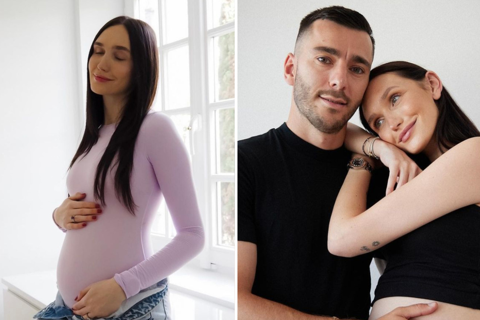 Anna (27) und Sargis (30) Adamyan sind zum ersten Mal Eltern geworden.
