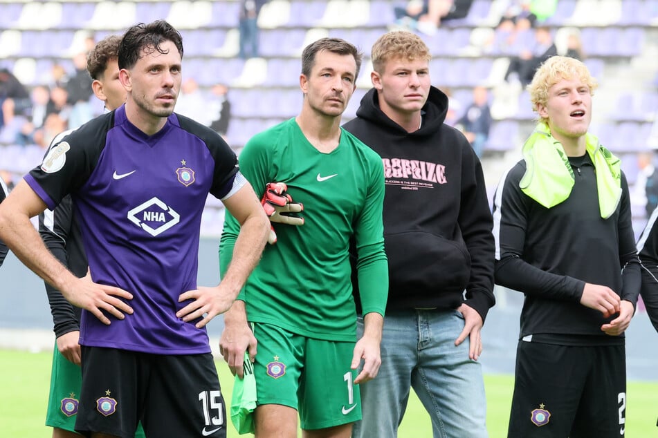 Trotz herber Niederlage gegen den Bundesligisten können die Veilchen auch stolz auf sich sein.