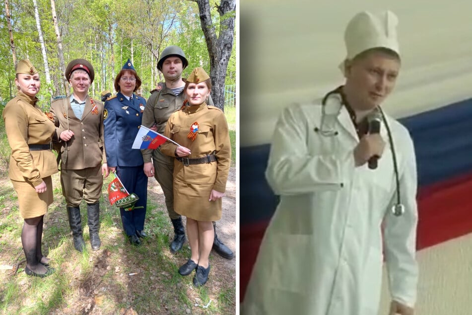 Abseits seines Jobs als Folterknecht, führt Ilja Sorokin leidenschaftlich gerne Comedy-Sketches auf oder wirft sich mit historischen Uniformen in Schale.