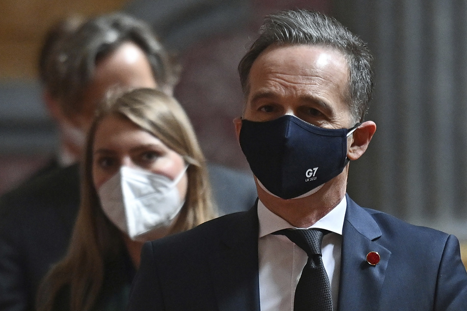 Heiko Maas (54, SPD, vorne), Bundesaußenminister.