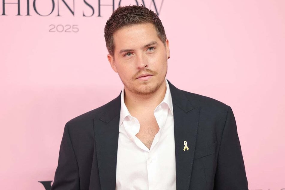 Dylan Sprouse (pictured) and Miley Cyrus used to be a couple.