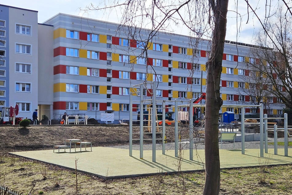 In diesem Wohngebiet suchten die LebEL-Kräfte nach den jungen Männern - mit Erfolg.