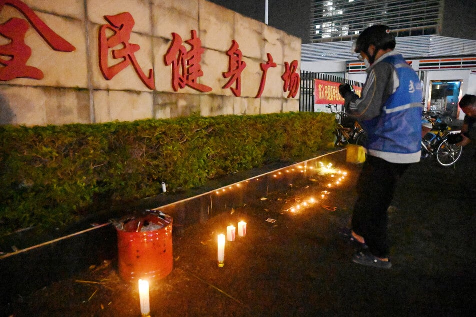 Chinese authorities clear memorial to mass killing