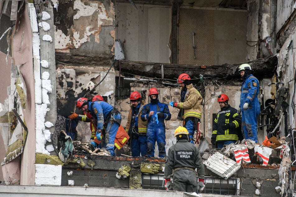 One person was killed as Russia pounded Ukraine with drones and missiles on Saturday.