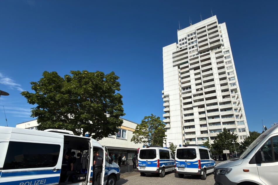 Die Polizei hatte im betroffenen Gebäude im vergangenen Jahr 107 Einsätze.