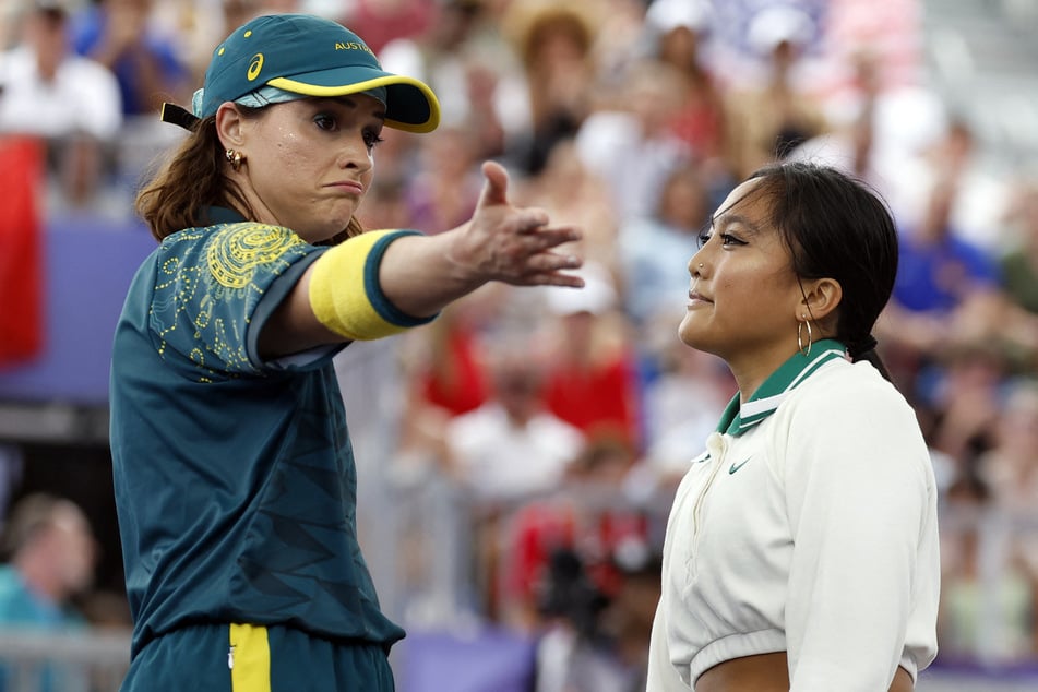 Rachael Gunn's (l.) performance in Paris made big waves and caused quite a stir for the Australian.