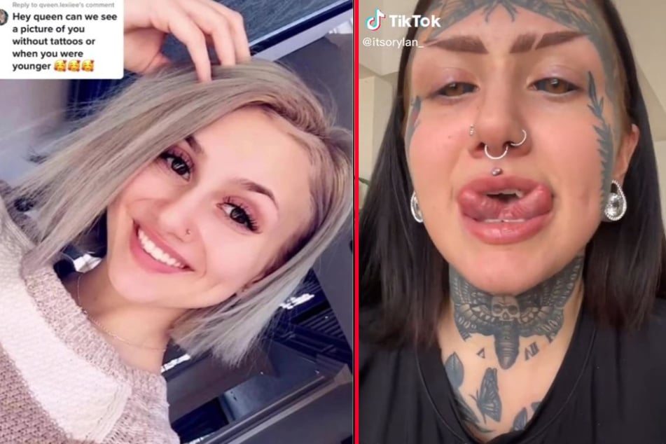 Tattooed woman escapes toxic relationship to become successful OnlyFans  model  Daily Star