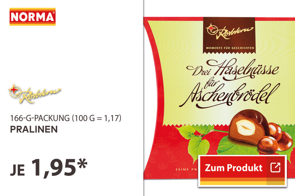Pralinen für 1,95 Euro.