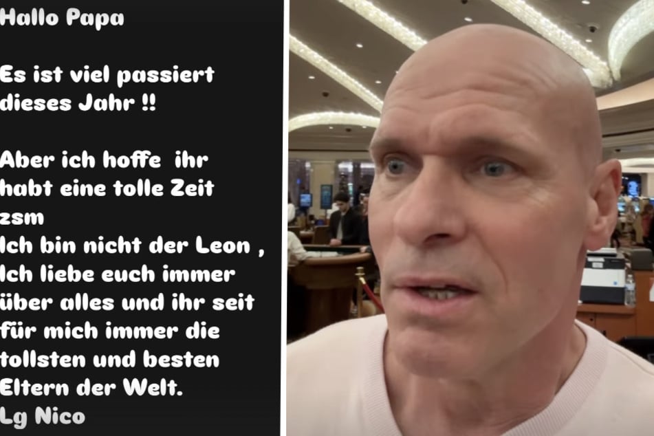 Die jüngsten Zeilen von Nico Legat dürften bei Papa Thorsten ordentlich Gänsehaut verursachen.