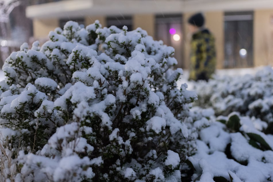 In Teilen von NRW rechnet der Deutsche Wetterdienst am Freitag mit heftigem Schneefall.