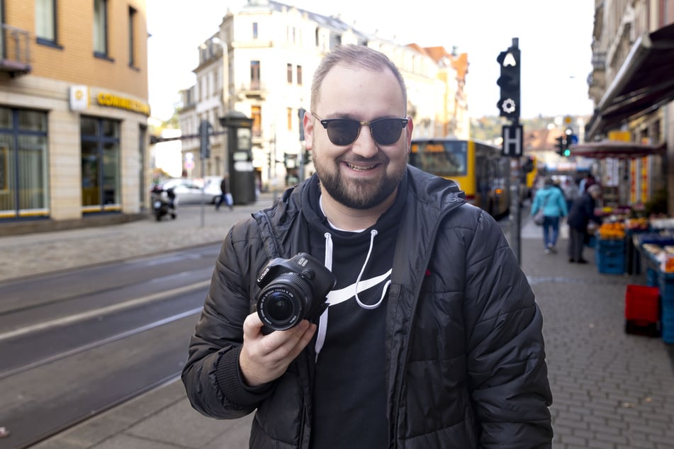 Sören Effenberger (26) schoss Erinnerungsfotos.