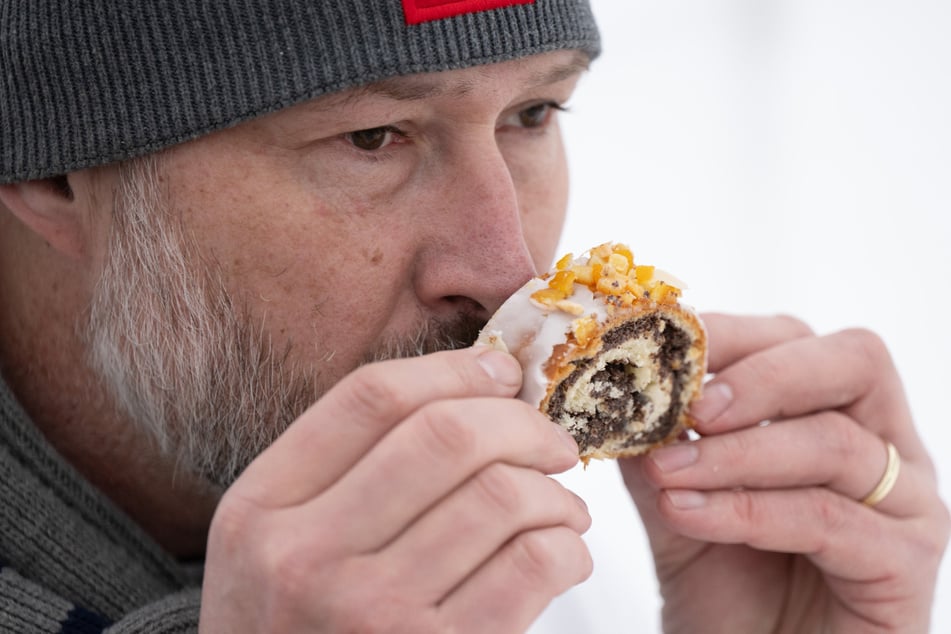 Mohnstollen ist eines seiner Lieblingsgebäcke.