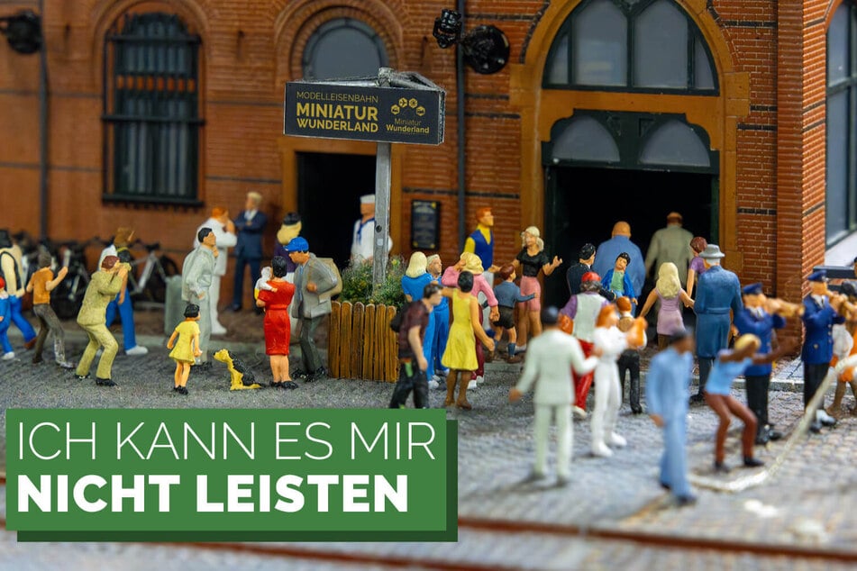 Ab Dienstag, 7. Januar 2025, startet die Aktion "Ich kann es mir nicht leisten" im Miniatur Wunderland.