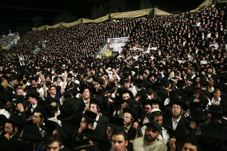 Tens of thousands of people gathered to celebrate Lag Baomer in Meron, Israel.