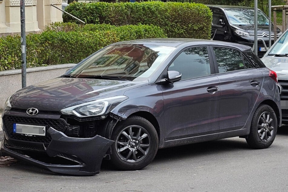 Auch mit diesen Hyundai stieß die betrunkene Autofahrerin zusammen.