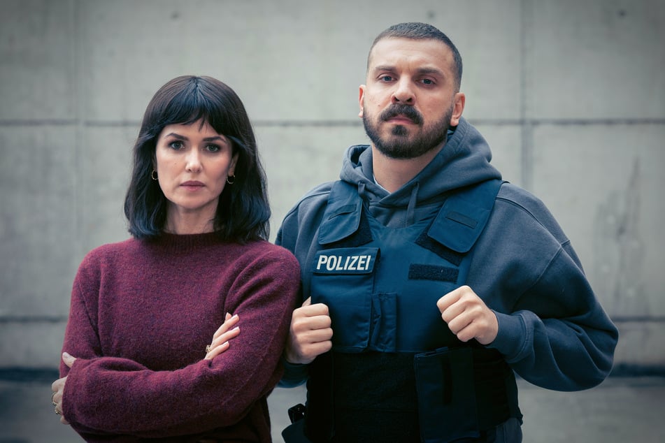 Edin Hasanovic (33) und Melika Foroutan (49) sind die neuen Frankfurter Kommissare.