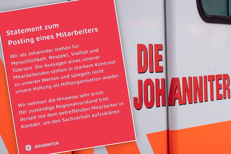 Mitarbeiter sorgt mit Kommentaren für Aufruhr: Johanniter reagieren