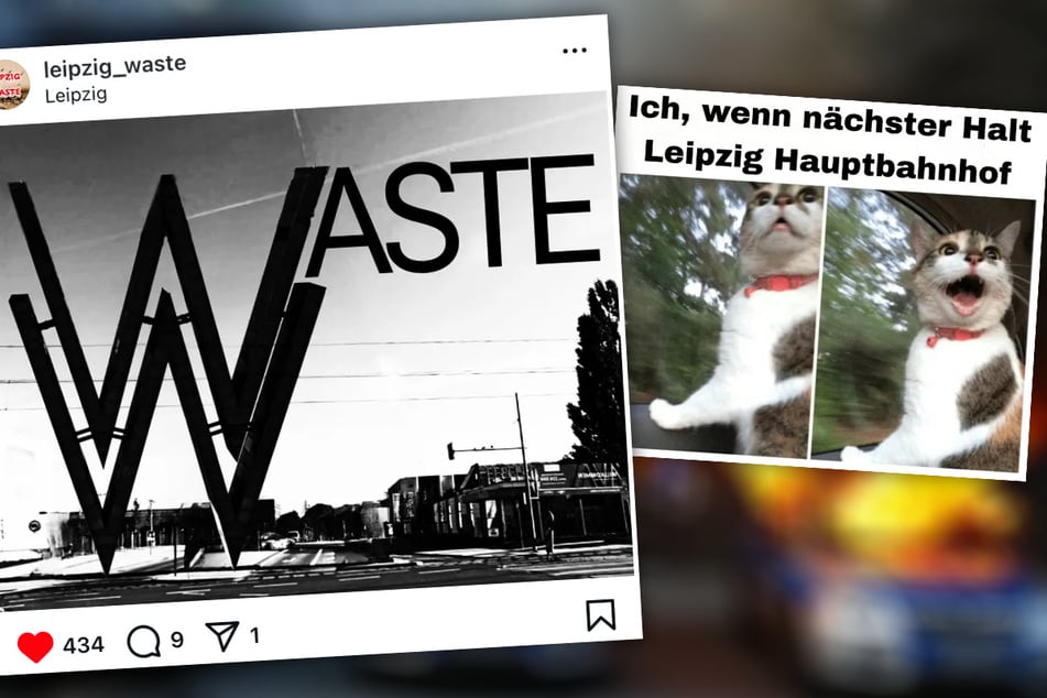 Seit etwa einem Jahr nimmt der Instagram-Account "Leipzig Waste" das Leben in der Messestadt aufs Korn. Über 15.000 Menschen folgen dem Kanal inzwischen und feiern die Leipzig-Memes.