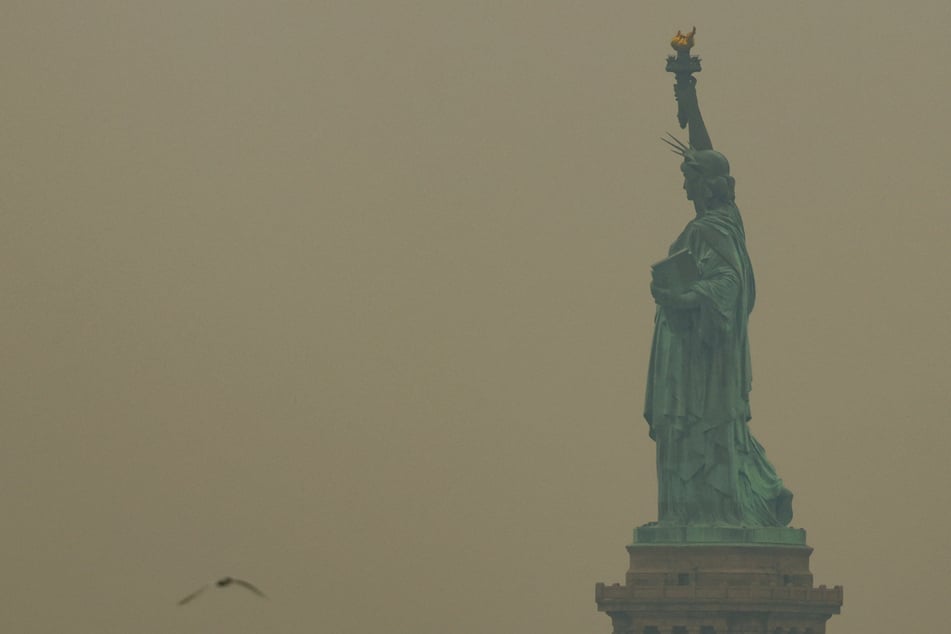 Raging wildfires in Canada have sent unhealthy air into several US cities.