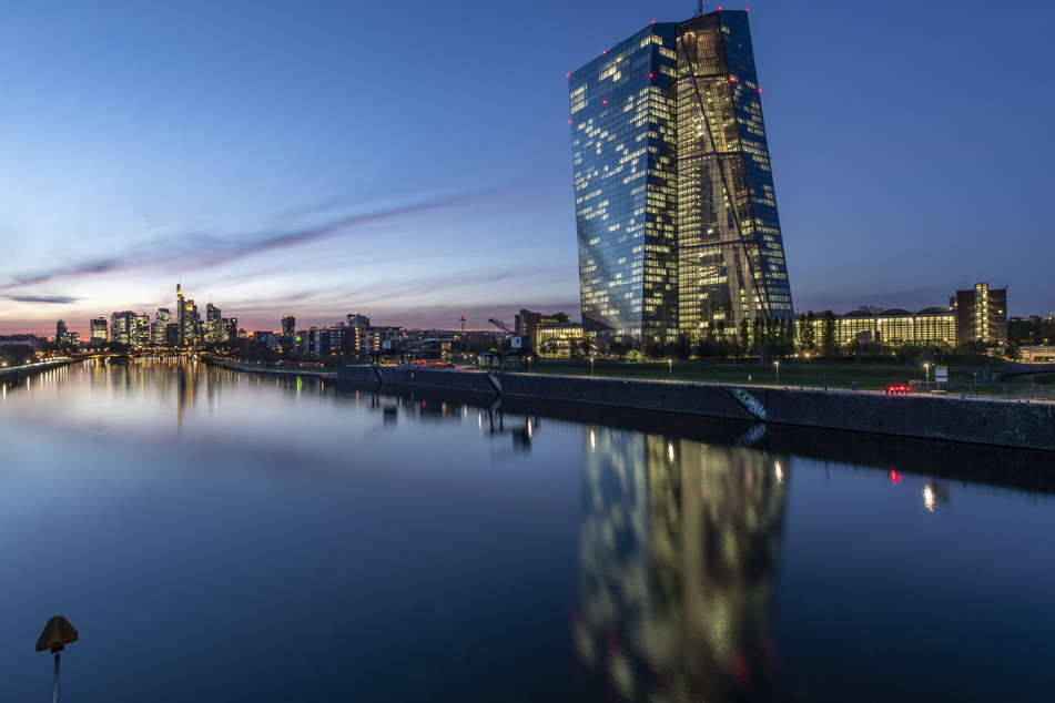 Die Europäischen Zentralbank (EZB) in Frankfurt am Main. (Archivbild)