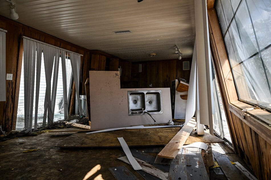 The National Weather Service said Helene made landfall on the west coast of Florida as a Category 4 hurricane – the second highest category – but then began losing steam.