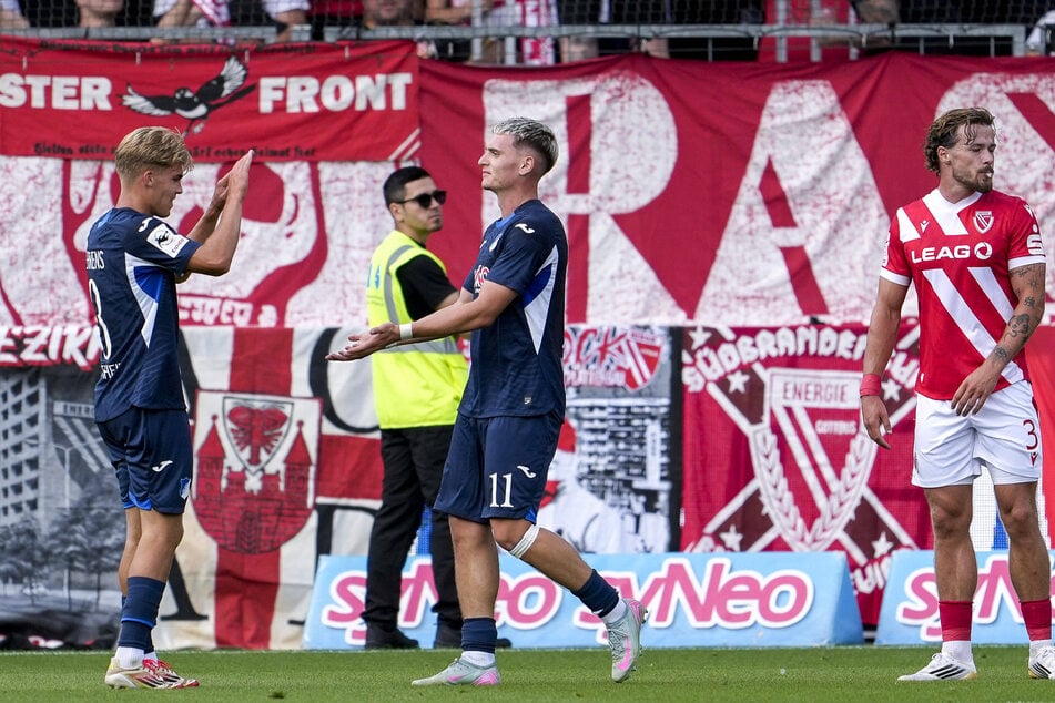 Energie guckt dumm aus der Wäsche, während Hoffenheim wiederholt zum Feiern abdreht.