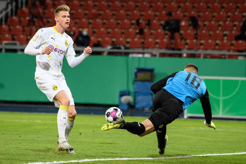 Dem 1,93-Meter-Stürmer dürften noch einige weitere Einsätze im Trikot des BVB bevorstehen.