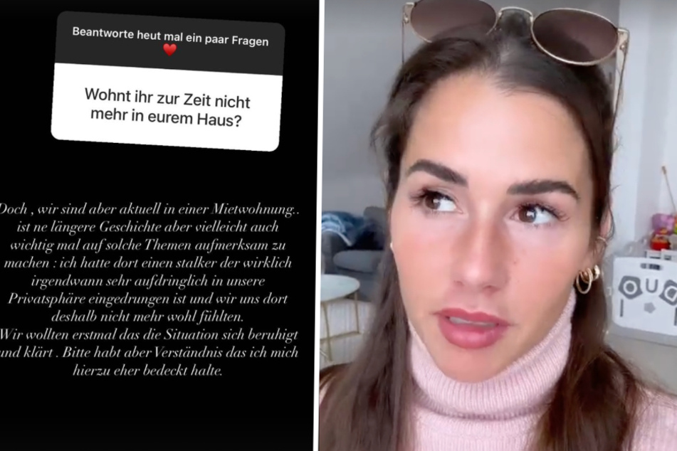 Auf Instagram meldete sich Sarah Engels am Mittwoch zu Wort und berichtete von ihrem Stalker.