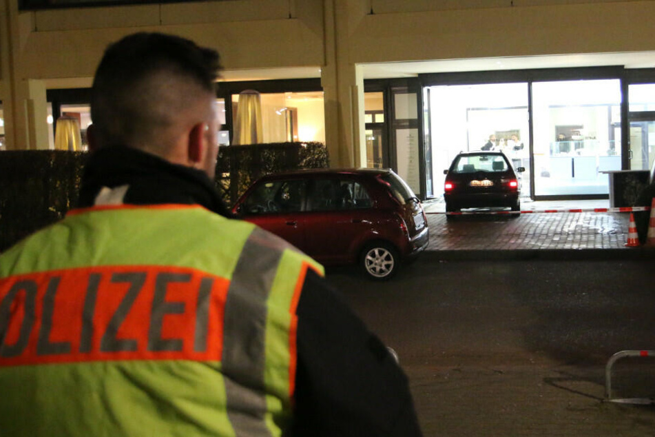 Die Polizei ist vor Ort.