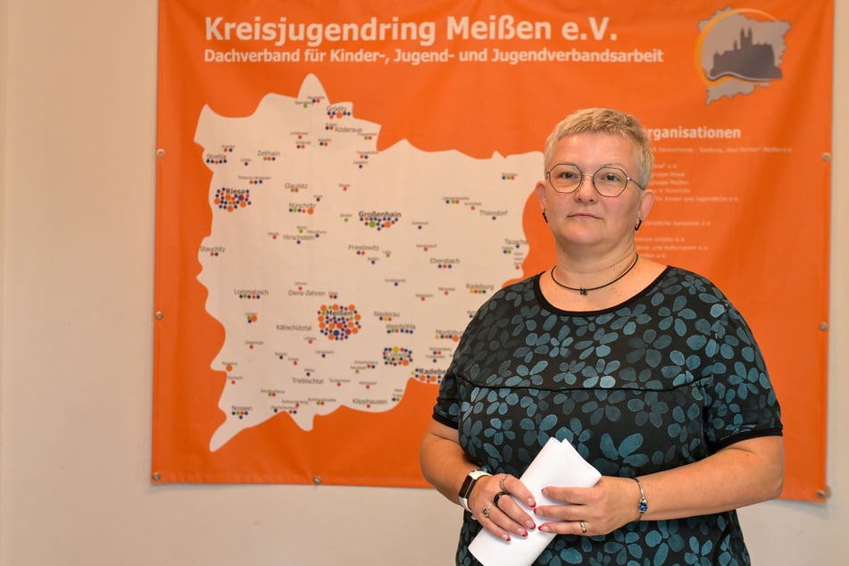 Petra Seipolt (50), Koordinatorin des Kreisjugendrings Meißen, schlägt Alarm.