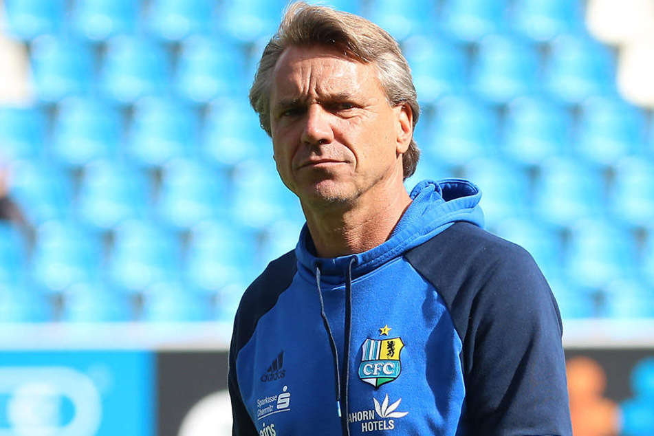 Horst Steffen, Trainer des Chemnitzer FC