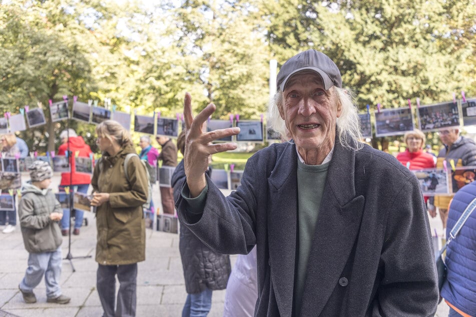 Fotograf Lothar Lange (69). Seine Werke zählen zu den größten Wende-Zeugnissen.
