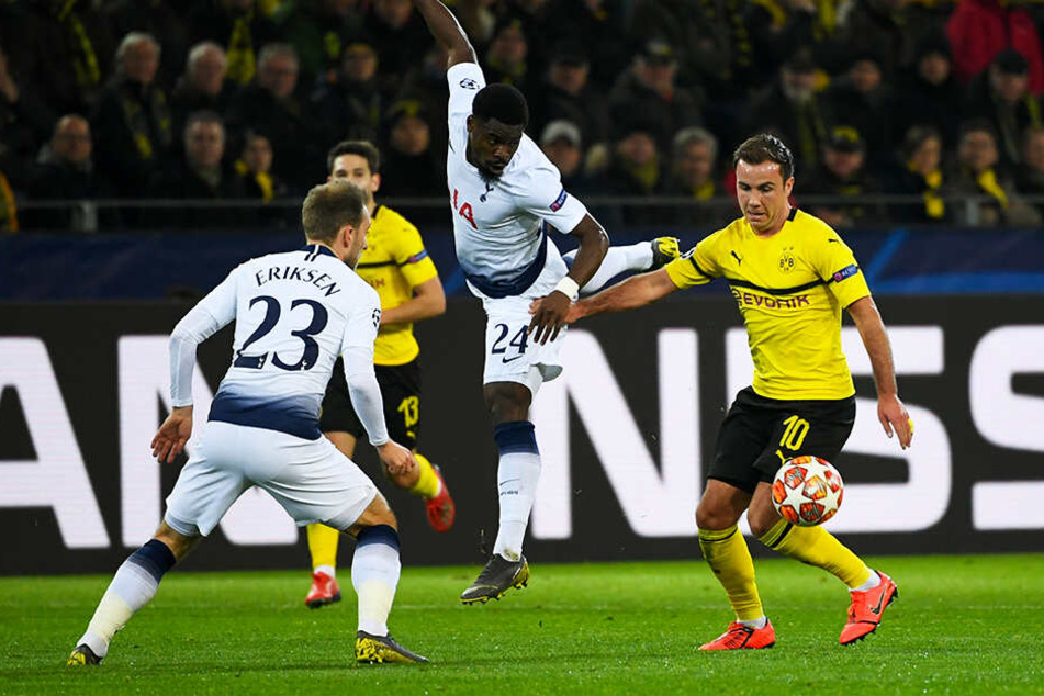 Spielte eine tolle erste Halbzeit: BVB-Star Mario Götze (r.).