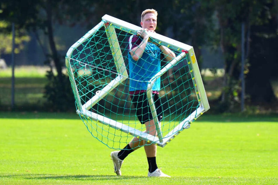 Kapitän Marco Hartmann ist dank seiner Erfahrung unglaublich wichtig für die Dynamos - auf und abseits des Rasens.