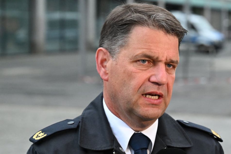 Axel Schuh Dienstagmorgen am Tatort.